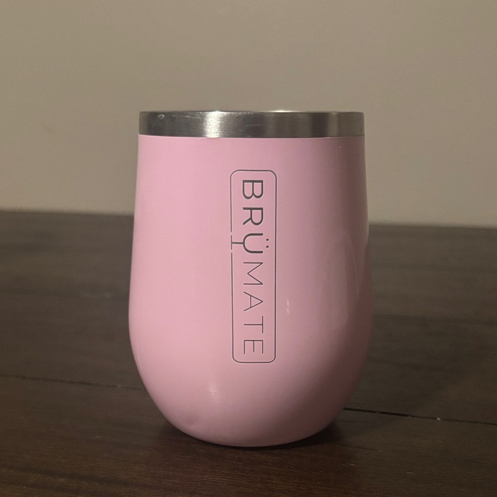 BrüMate Pink Insulated Wine Tumbler